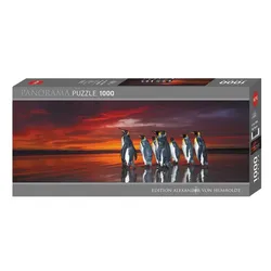 Heye Panoramapuzzle 1000 Teile - King Penguins
