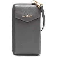 Lazarotti Bologna Leather Handytasche Leder 11 cm grey