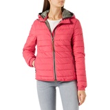 CAMEL ACTIVE Damen Leichte Steppjacke mit Abnehmbarer Kapuze Blouson, Berry, 36