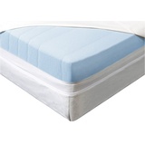 Encasing Protect Plus Softsan, Milbenschutzbezug für Boxspring Matratzen weiß 90 cm x 200 cm x 30 cm