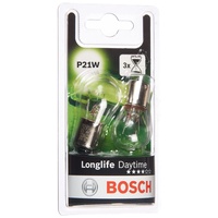 Bosch Automotive Bosch P21W Longlife Daytime Fahrzeuglampen - 12 V 21 W BA15s - 2 Stücke