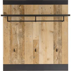 Home Affaire Garderobenpaneel Sherwood 92 x 100 x 26 cm Braun
