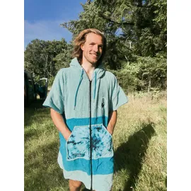 Wave Hawaii Zip Poncho Mehrfarbig M