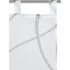OTTO home Bene Schiebegardine Schlaufen 57x145 cm grau 2 St.