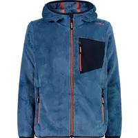 CMP Kid Jacket Fix Hood, Bluestone, 164