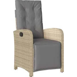 vidaXL Garten Essgruppe 9-tlg. Beige