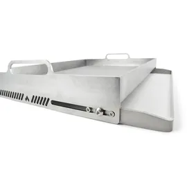 Grillrost.com Das Original Griddle 550 cm x 386 cm rostfrei Silber