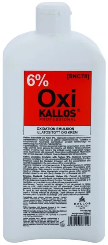 Kallos Kallos Classic Oxi Peroxidcreme 6 % nur für professionellen Gebrauch 1000 ml