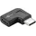 goobay USB-C Adapter 90° Schwarz