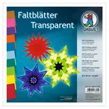 Ursus Faltblätter 20x20cm VE=500 Blatt 10 Farben sortiert