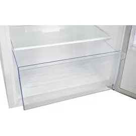 Exquisit KS320-V-H-040D Kühlschrank (242 l, 1426 mm hoch, Inoxlook)