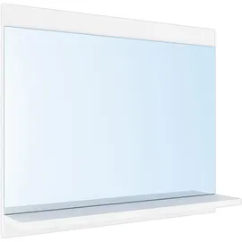 [en.casa] Spiegel, Badezimmerspiegel Krildihana 60x50x12 cm Weiss 60 x 50 cm)