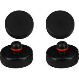 Sixtol Wagenheber Gummi schwarz 4 St.