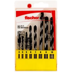 fischer 536607, Rotationshammer, 1 cm, Porenbeton, Beton, Kalkstein, Mauerwerk,