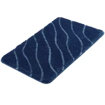 KLEINE WOLKE Badteppich Tram Mare Blau 60 x 100 cm