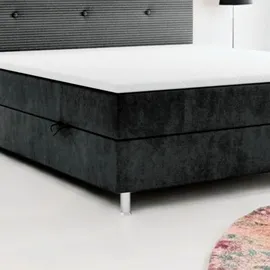 möbel punkt RIO 180 x 200 cm Schwarz