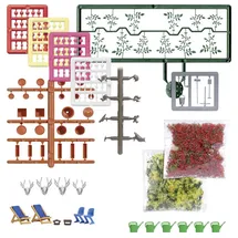 BUSCH Balkon-Set 1836 H0