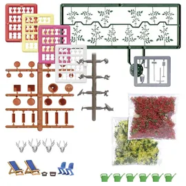 BUSCH Balkon-Set 1836 H0