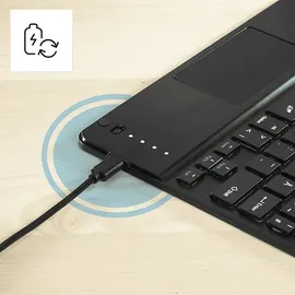 Hama Hülle mit Tastatur für iPad Air 11" (2025) Schwarz