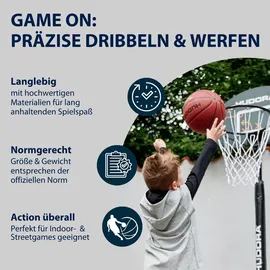 Hudora Basketball Competition Pro Hop Braun 45 cm