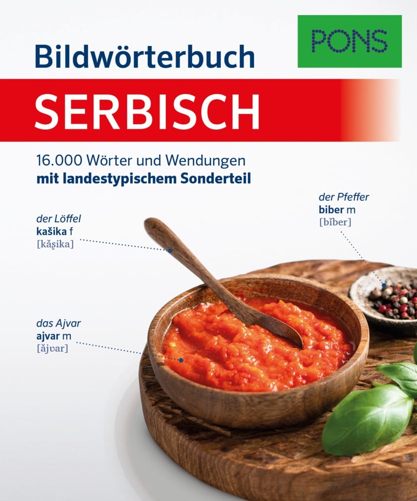 Pons Bildwörterbuch / Pons Bildwörterbuch Serbisch  Kartoniert (TB)