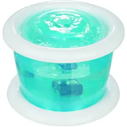 Trixie Bubble Stream Wasserautomat blau/weiss 3 Liter Sorgt für frisches Trinkwasser.