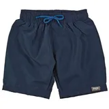 Sterntaler Badeshorts Uni – UV-Schutz 50+ Schwimmhose – Jungen Beachwear schnelltrocknend – Kinder Badehose mit Kordelzug und Windeleinsatz bis Größe 86/92 – Marine, Größe 80 - 80