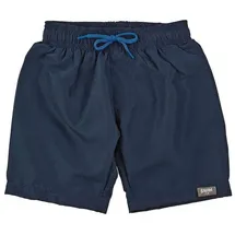 Sterntaler Badeshorts Uni – UV-Schutz 50+ Schwimmhose – Jungen Beachwear schnelltrocknend – Kinder Badehose mit Kordelzug und Windeleinsatz bis Größe 86/92 – Marine, Größe 80 - 80