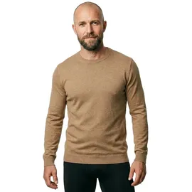 Tom Tailor 1038426 Basic Knit Pullover Hazel Brown Melange M