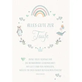 Butzon & Bercker Grußkarte - Alles Gute zur Taufe