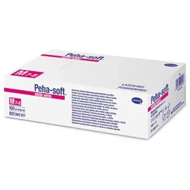 Hartmann Peha-soft nitrile white Unters.handsch. M unst.pfr