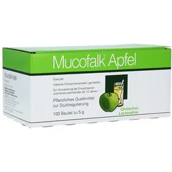 Mucofalk Apfel Granulat Beutel 100 St