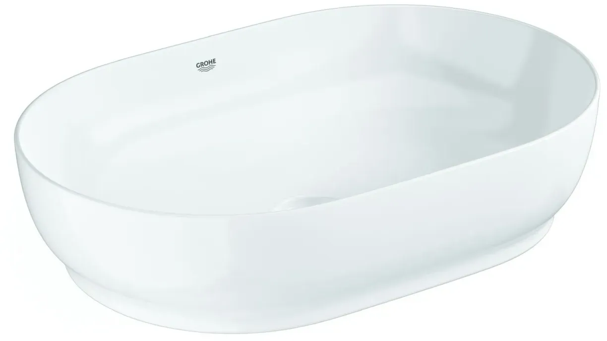 GROHE Aufsatzschale Essence 103563, 600x400mm ohne Überlauf alpinweiß, 103563SH00 103563SH00