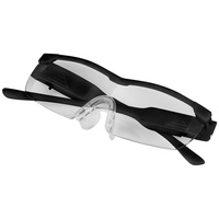 EASYmaxx Vergrößerungsbrille inkl. LED« schwarz