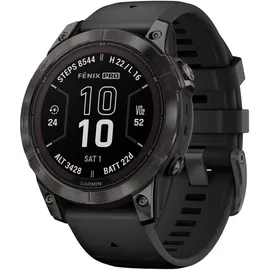 Garmin fenix 7 Pro Sapphire Solar schwarz/carbongrau