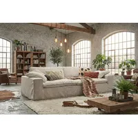 KAWOLA Sofa NETTA cremeweiß