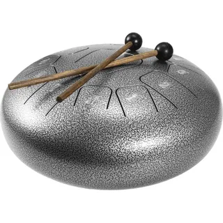 Dimavery TD-12, Steel Tongue Drum, silber