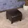 MCW Hocker Aversa Kunstleder 45 x 37 x 47 cm Braun