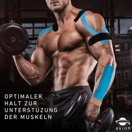 Axion axion® Kinesio Tape Rolle Schwarz – 500 x 5 cm 1 St Bandage(s)