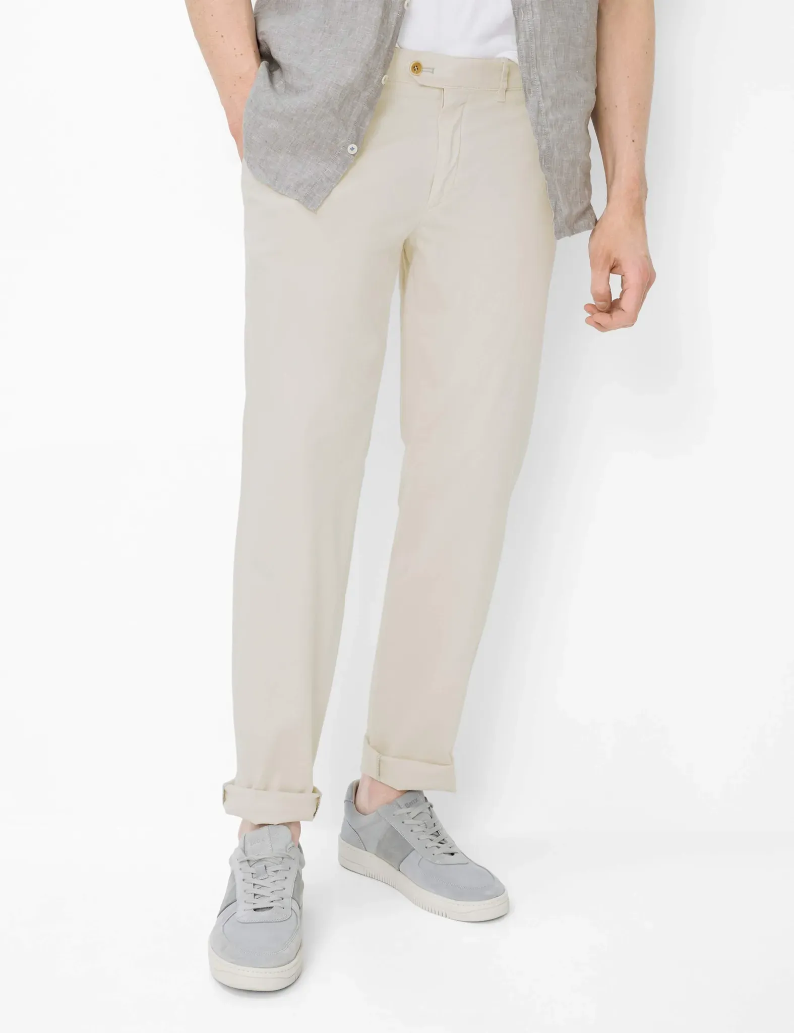 Eurex by Brax Herren Chino Style JOE KITT, hellbeige, Gr. 315U
