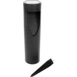 Grundig LED-Solarleuchte warmweiß, mit Erdspieß, schwarz
