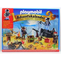 PIRATEN SCHATZINSEL Playmobil Adventskalender 6625 v.`14 zu LED Geist OVP NEU