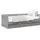 vidaXL Tagesbett mit Schubladen 90 x 200 cm grau