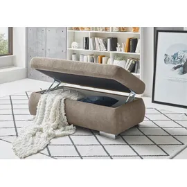 die planbar Hocker MP-IN16037 mit Stauraum 129 x 47 x 64 cm Braun
