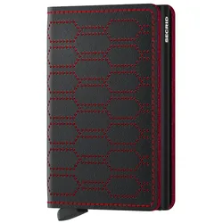Secrid Kreditkartenetui Slimwallet fuel black-red