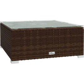 vidaXL Garten-Lounge-Set 5-tlg. braun