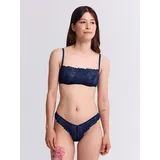 erlich textil String FLUID LACE BRAZIL in mitternachtblau | Gr.: 40