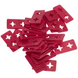 Westmark Kirschentkerner 30 Ersatz-/Abstreifeinsätze/Gummi-Plättchen schwarz