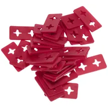 Westmark Kirschentkerner 30 Ersatz-/Abstreifeinsätze/Gummi-Plättchen schwarz