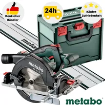 Metabo KS 18 LTX 57 FS ohne Akku + Führungsschiene FS 160 + metaBox 340